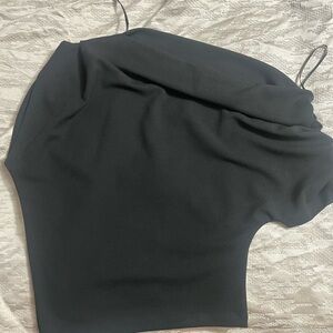 Zara Black Crop Top